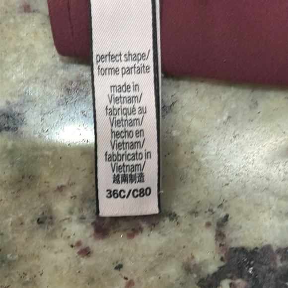 Victoria Secret Perfect Shape size 36C wired padded full coverage bra - Picture 3 of 7